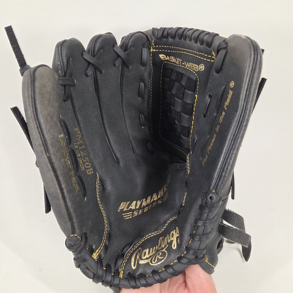 Rawlings Playmaker PM1250B 12.5" LHT Baseball Softball Glove Left Hand Throw